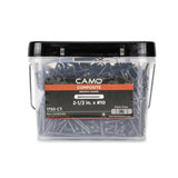 CAMO #10 2-1/2 in. Dark Gray Star Drive Trim-Head Composite Deck Screw (1750-Count)