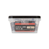 CAMO #10 2-1/2 in. Tan Star Drive Trim-Head Composite Deck Screw (100-Count)