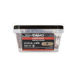 CAMO #10 2-1/2 in. Cedar Star Drive Trim-Head Composite Deck Screw (100-Count)