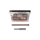 CAMO #10 2-1/2 in. Redwood Star Drive Trim-Head Composite Deck Screw (100-Count)