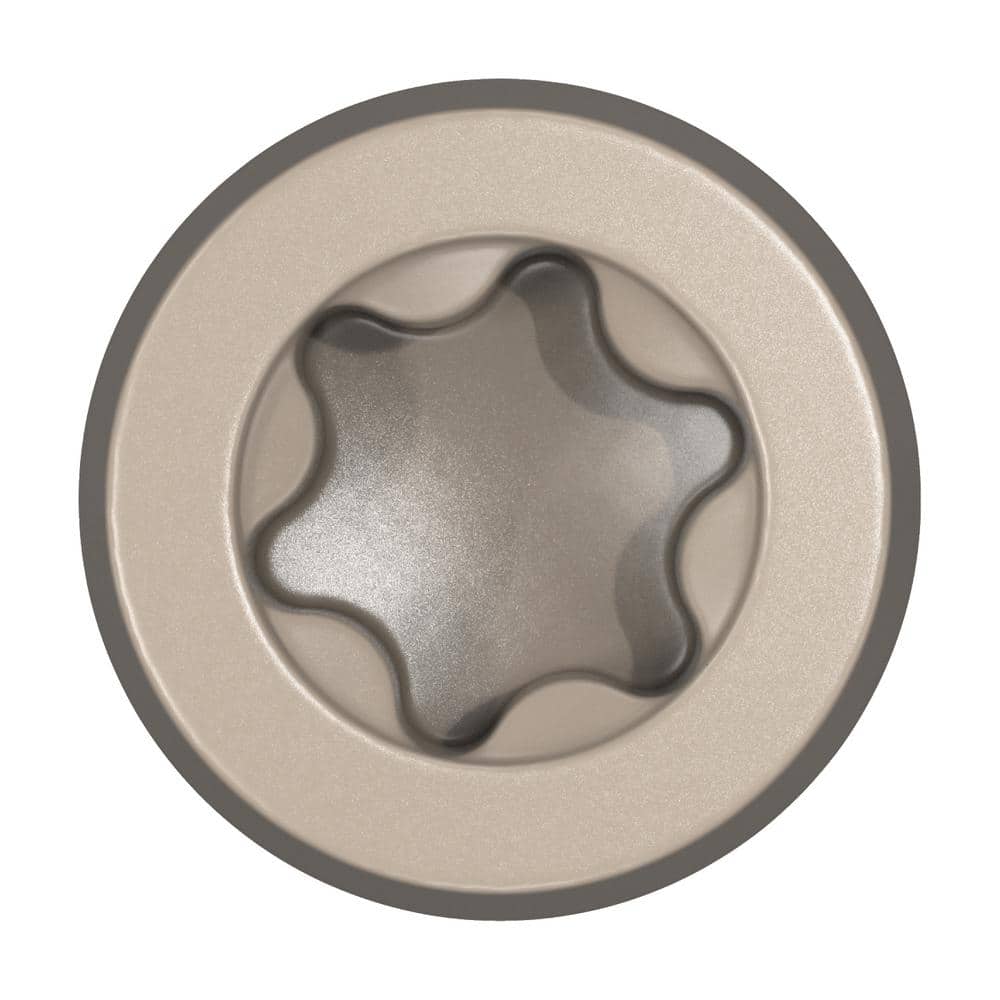CAMO #10 2-1/2 in. Sand Star Drive Trim-Head Composite Deck Screw (100-Count)