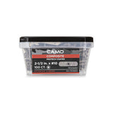 CAMO #10 2-1/2 in. Winchester Star Drive Trim-Head Composite Deck Screw (100-Count)