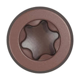 CAMO #10 2-1/2 in. 316 Brown Premium Star Drive Flat Undercut Screws Stainless Steel Composite (350-Count)