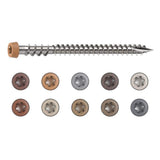 CAMO #10 2-1/2 in. 316 Stainless Steel Composite Cedar Premium Star Drive Flat Undercut Screws (350-Count)