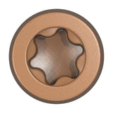 CAMO #10 2-1/2 in. 316 Stainless Steel Composite Cedar Premium Star Drive Flat Undercut Screws (350-Count)