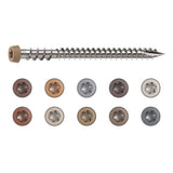 CAMO #10 2-1/2 in. 316 Stainless Steel Composite Tan Premium Star Drive Flat Undercut Screws (350-Count)