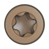 CAMO #10 2-1/2 in. 316 Stainless Steel Composite Tan Premium Star Drive Flat Undercut Screws (350-Count)