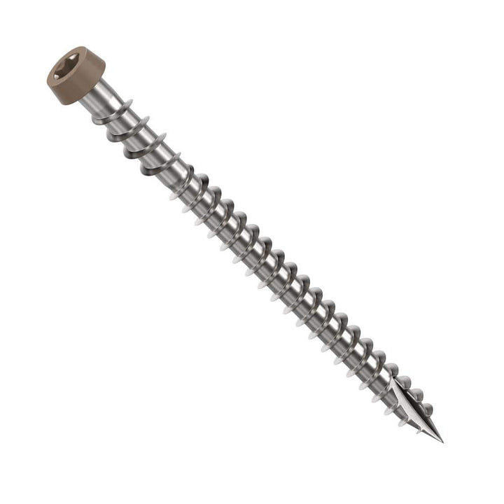 CAMO #10 2-1/2 in. 316 Stainless Steel Composite Winter Premium Star Drive Flat Undercut Screws (350-Count)