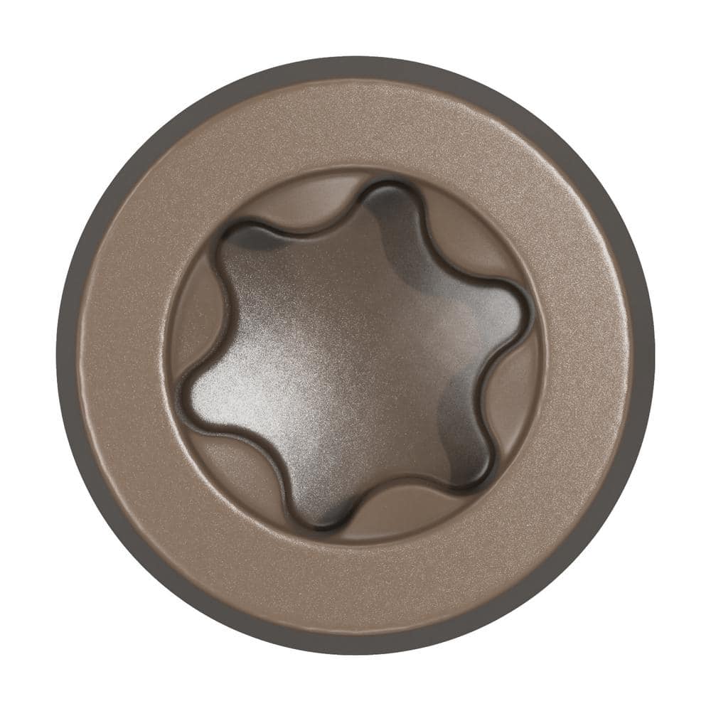 CAMO #10 2-1/2 in. 316 Stainless Steel Composite Winter Premium Star Drive Flat Undercut Screws (350-Count)
