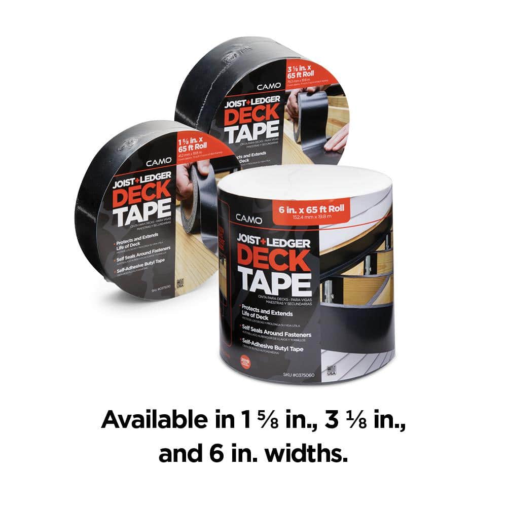 CAMO 3-1/8 in. x 65 ft. Joist Plus Ledger Deck Tape