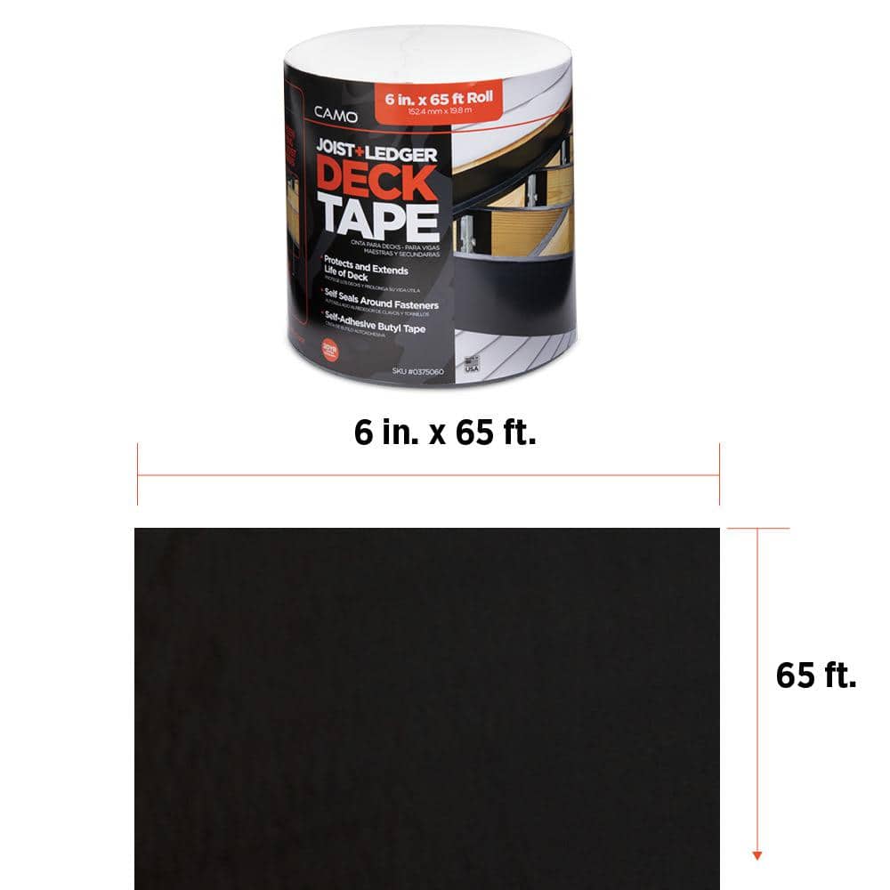 CAMO 6 in. x 65 ft. Joist Plus Ledger Deck Tape