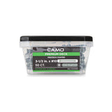 CAMO 3-1/2 in. #10 Green Star Drive Exterior Bugle Head Wood Deck Screws (50-Count)