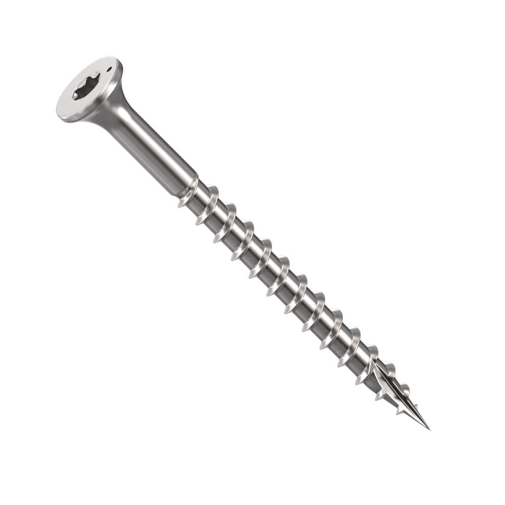 CAMO 2 in. #9 316 Stainless Steel Premium Star Drive Bugle-Head Deck Screws (100-Count)