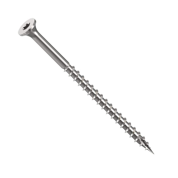 CAMO 3 in. #10 305 Stainless Steel Premium Star Drive Bugle-Head Deck Screws (100-Count)