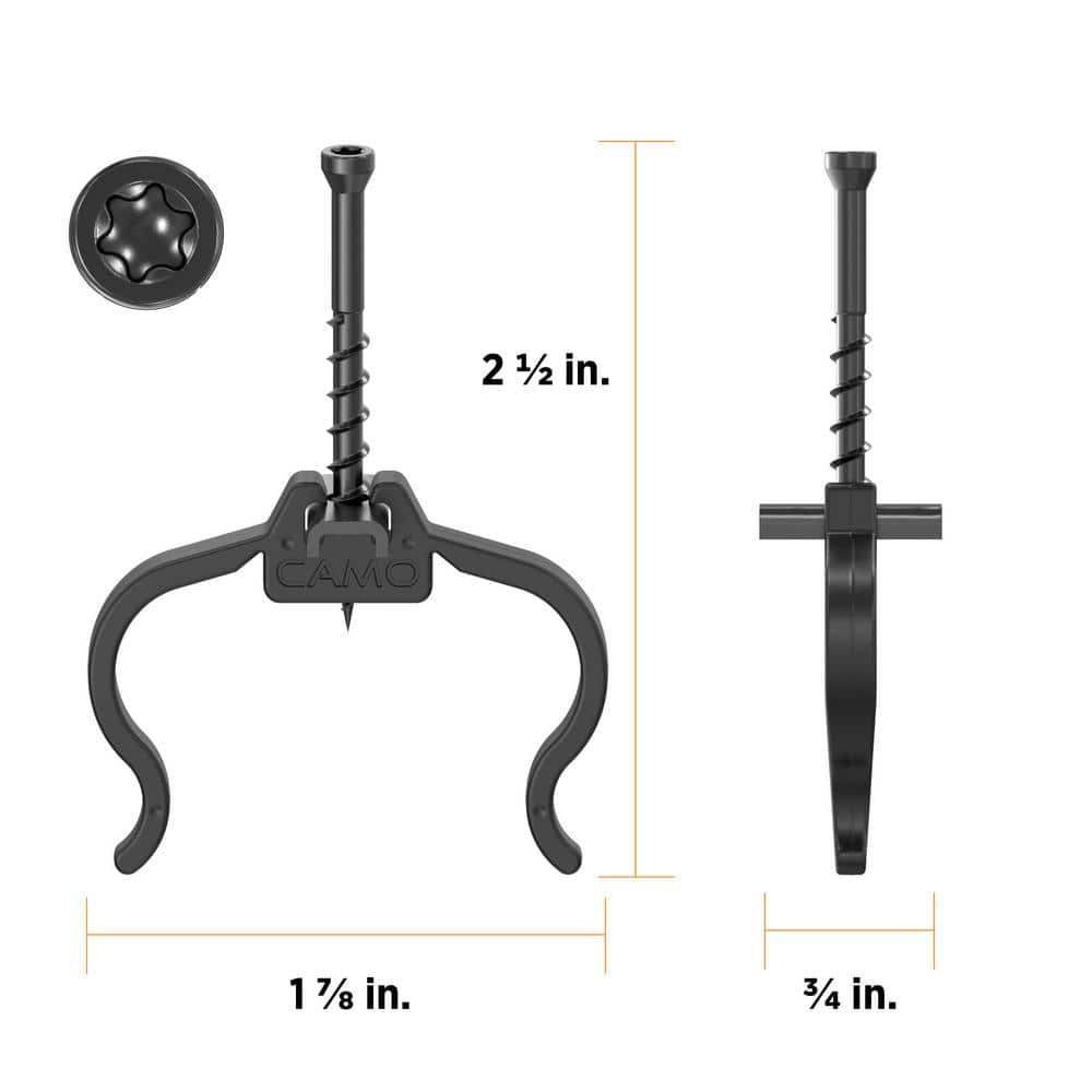CAMO EdgeClip Hidden Deck Fastener (900-Count)
