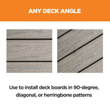 CAMO Wedge Stainless Steel Hidden Deck Fastener Clip (90-Count/50 sq. ft.)