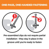 CAMO Wedge Stainless Steel Hidden Deck Fastener Clip (90-Count/50 sq. ft.)