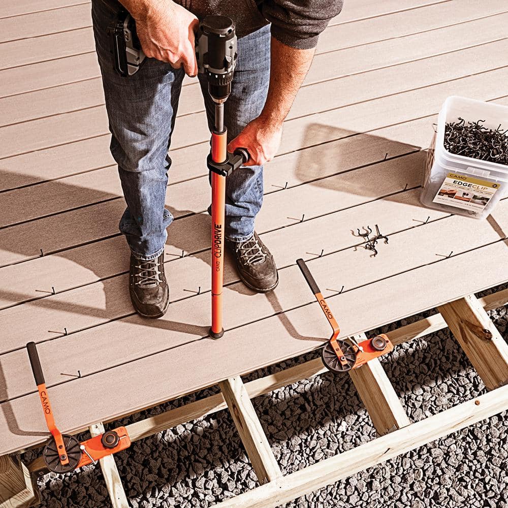 CAMO Deck-in-a-Box Universal Hidden Deck Clips Deck Fastening Kit 500 Sq. Ft.