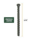 CAMO 1-⅞ in. Exterior Coated Trimhead Hidden Edge Deck Screw (100-Count)