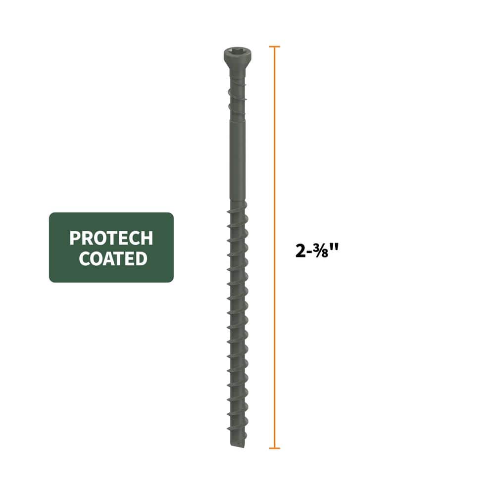 CAMO 2-⅜ in. Exterior Coated Trimhead Hidden Edge Deck Screw (350-Count)