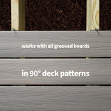 CAMO ArmorGuard EDGE Hidden Deck Clip (450 Count)