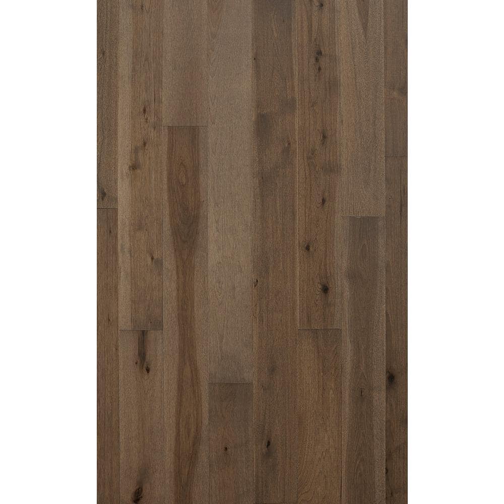 ASPEN FLOORING Cannon Hickory 1/2 in. T x 7.5 in. W Water Resistant Wire Brushed Engineered Hardwood Flooring (31.09 sqft/case)