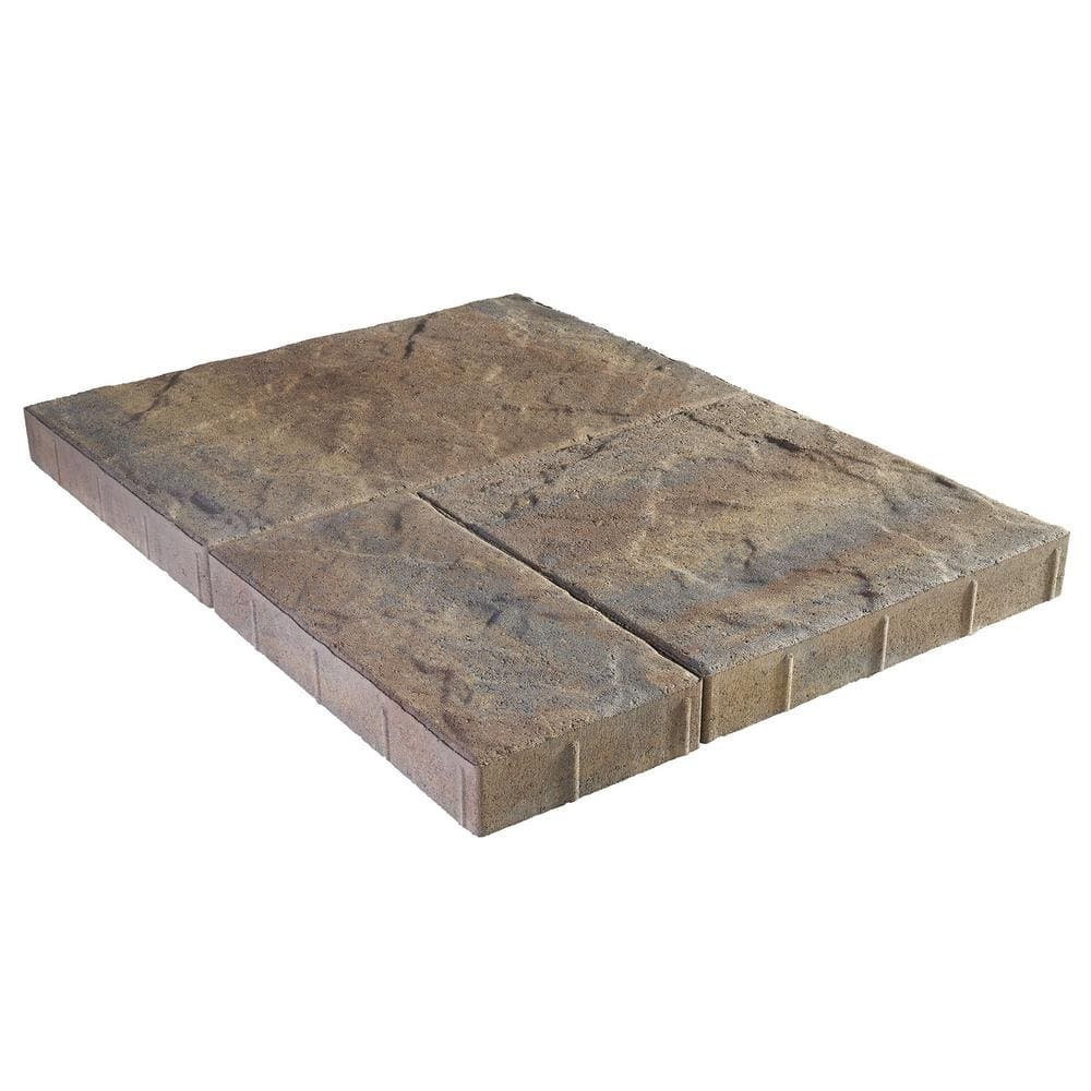 Pavestone Panorama Supra 3-pc 15.75 in. x 15.75 in. x 2.25 in. Cape Cod Blend Concrete Paver (60 Pcs. / 103 Sq. ft. / Pallet)