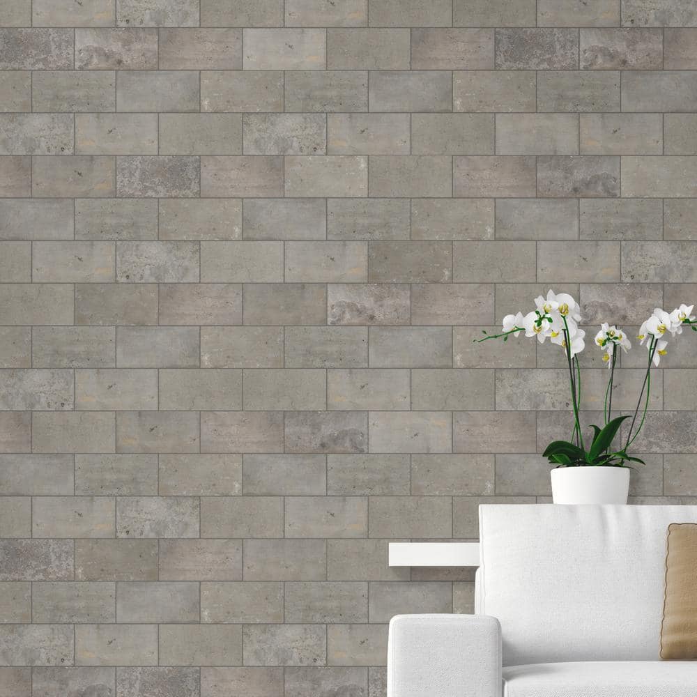MS International Capella Taupe Brick 5 x 10 Matte Porcelain Floor and Wall Tile (Case)