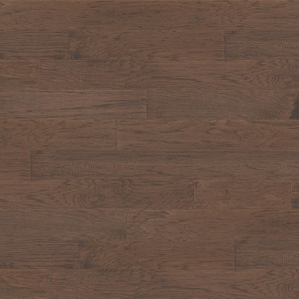 Selkirk Captival Hickory 3/8 in. T x 5 in. W Click Lock Hand Scraped Engineered Hardwood Flooring (25.83 sq.ft./case)