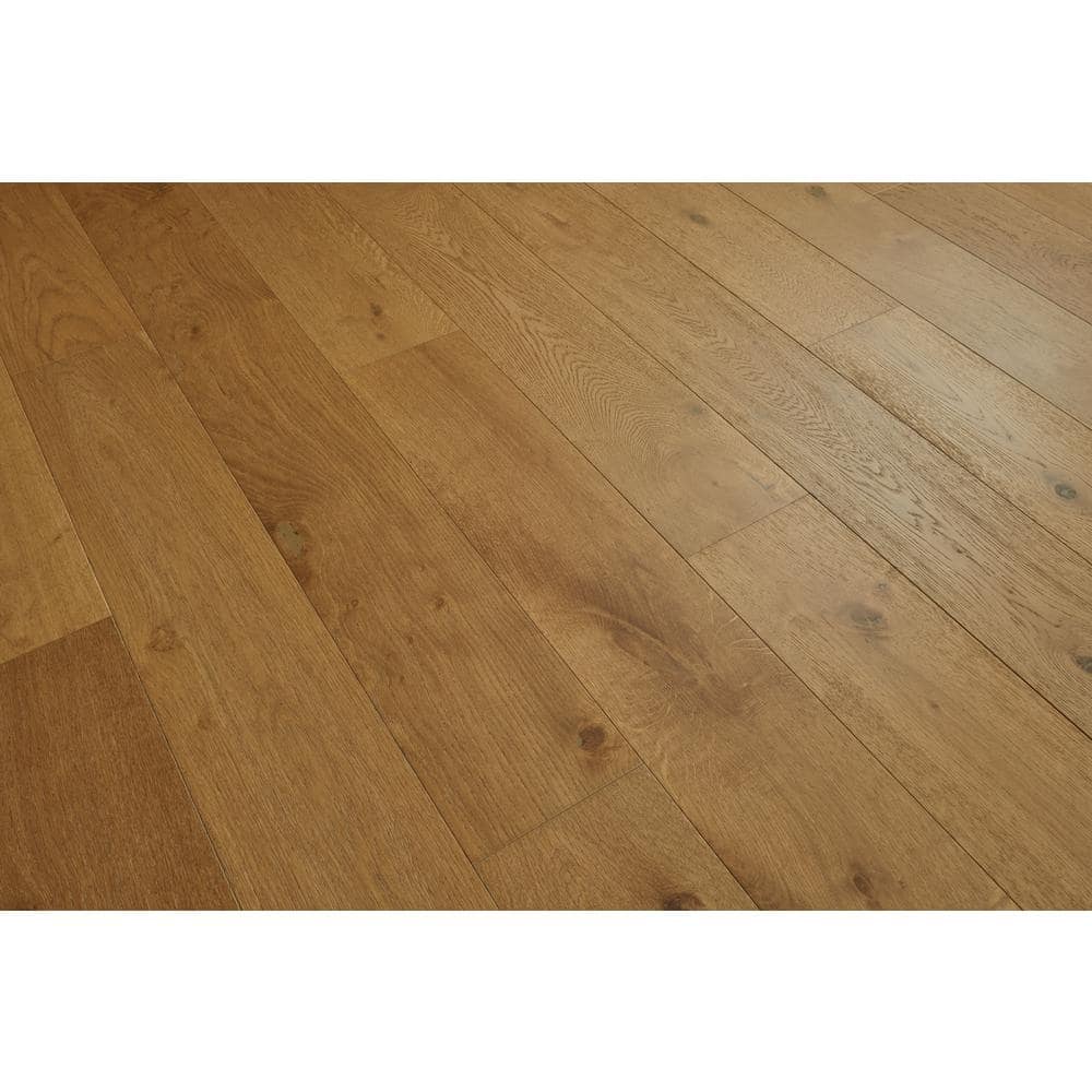 Bruce Time Honored Caramel Treasure Wh Oak 3/8 in. T x 7.2 in. W T+G Brushed Engineered Hardwood Flooring (32.68 sq.ft./ctn)