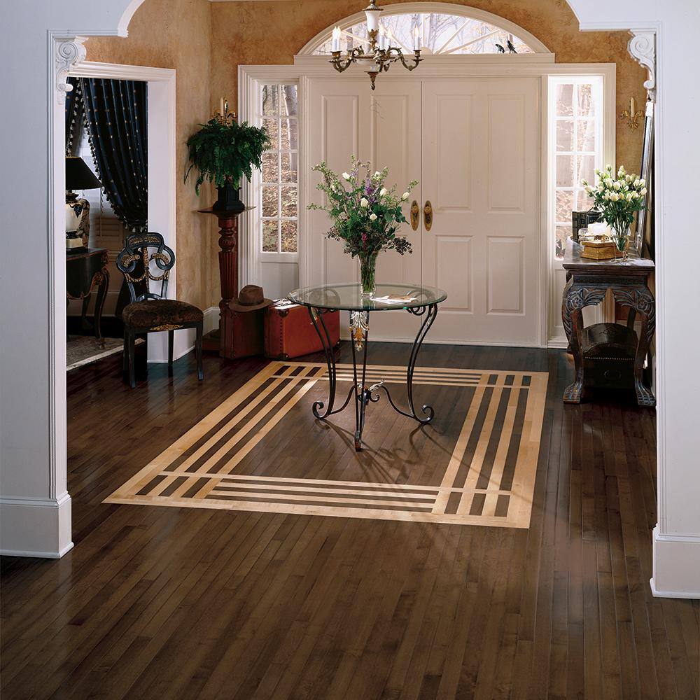 Bruce American Originals Carob Maple 3/8 in. T x 5 in. W T+G Smooth Engineered Hardwood Flooring (22 sq.ft./ctn)