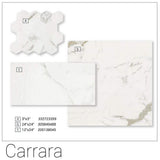 MSI Carrara 24 in. x 24 in. Polished Porcelain Floor and Wall Tile, Marble Look (448 sq. ft. Pallet)
