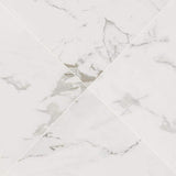 MSI Carrara 24 in. x 24 in. Polished Porcelain Floor and Wall Tile (28 cases / 448 sq. ft. / pallet)