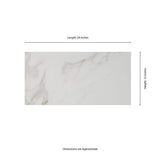 MSI Carrara White 12 in. x 24 in. Matte Porcelain Stone Look Floor and Wall Tile (16 sq. ft. /Case)