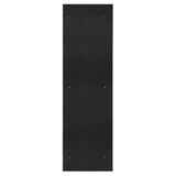 57 in. H Large Rifle Safe with Electronic and Key for Rifle Shotgun for Home, 5-Gun Cabinet with Handgun Lockbox, Black - Super Arbor