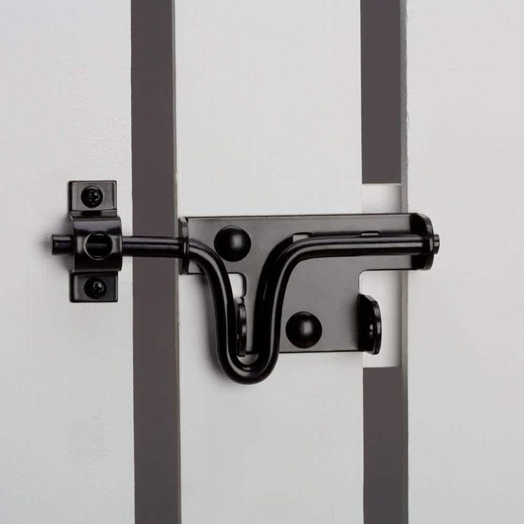 Everbilt Black Slide Bolt