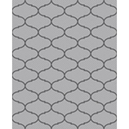 Ribbon Indoor/Outdoor Rugs Flatweave Contemporary Patio, Pool, Camp and Picnic Carpets FW 601 Light Grey/Anthracite 8' x 10'