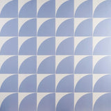 Victoria Crescent Blue 8 in. x 8 in. Matte Porcelain Wall Tile (9 Pieces, 3.87 Sq. Ft. / Case)