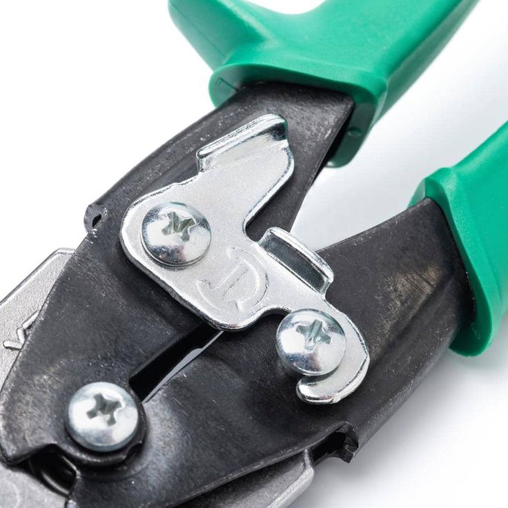Crescent Wiss 9-3/4 in. Compound Action Straight and Right Cut Aviation Snips