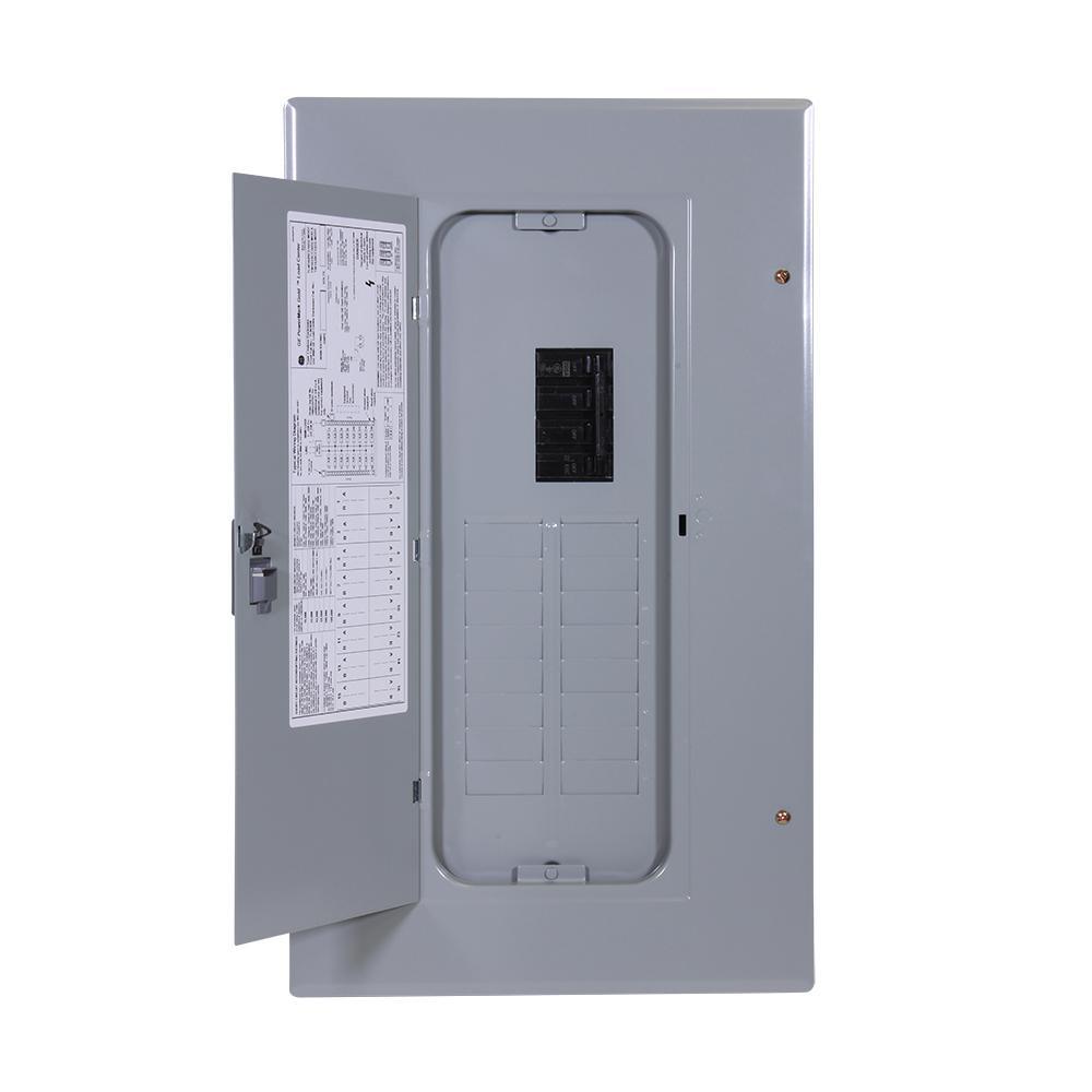 PowerMark Gold 100 Amp 32-Space 32-Circuit Indoor Main Breaker Circuit Breaker Panel - Super Arbor