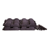 Valley View Industries 20 ft., 12 in. Pieces Dark Brown Rubber Edging - Super Arbor