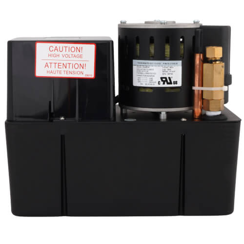 Beckett Pumps CB501UL condensate pump - detail view (Voltage: 115V; Horse Power: 1/20, 1/5)
