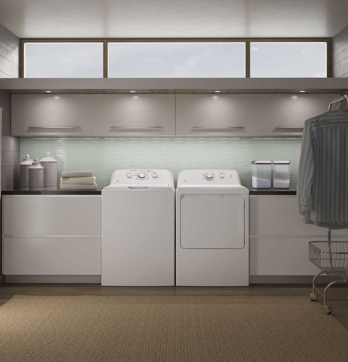 GE 4.2-cu ft Top-Load Washer (White)