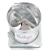 1150 CFM Galvanized Steel Electric Powered Attic Fan with Adjustable Thermostat - Super Arbor