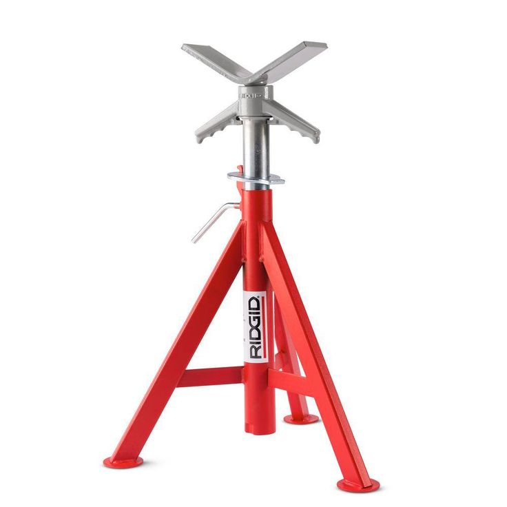 20 in. to 38 in. Model VJ-98 V-Head Low Pipe Stand