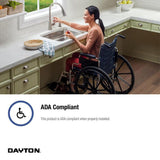 Dayton Drop-in Stainless Steel 15 in. 2-Hole Single Bowl Bar Sink