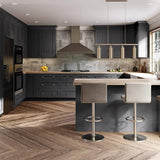 Home Decorators Collection Washington 18 in. W x 24 in. D x 34.5 in. H Assembled Plywood Base Kitchen Cabinet in Onyx with Soft Close Door RH