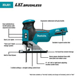 18-Volt LXT Lithium-Ion Brushless Cordless Barrel Grip Jig Saw (Tool-Only)