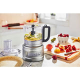 7-Cup 3-Speed Contour Silver Food Processor with Locking Lid