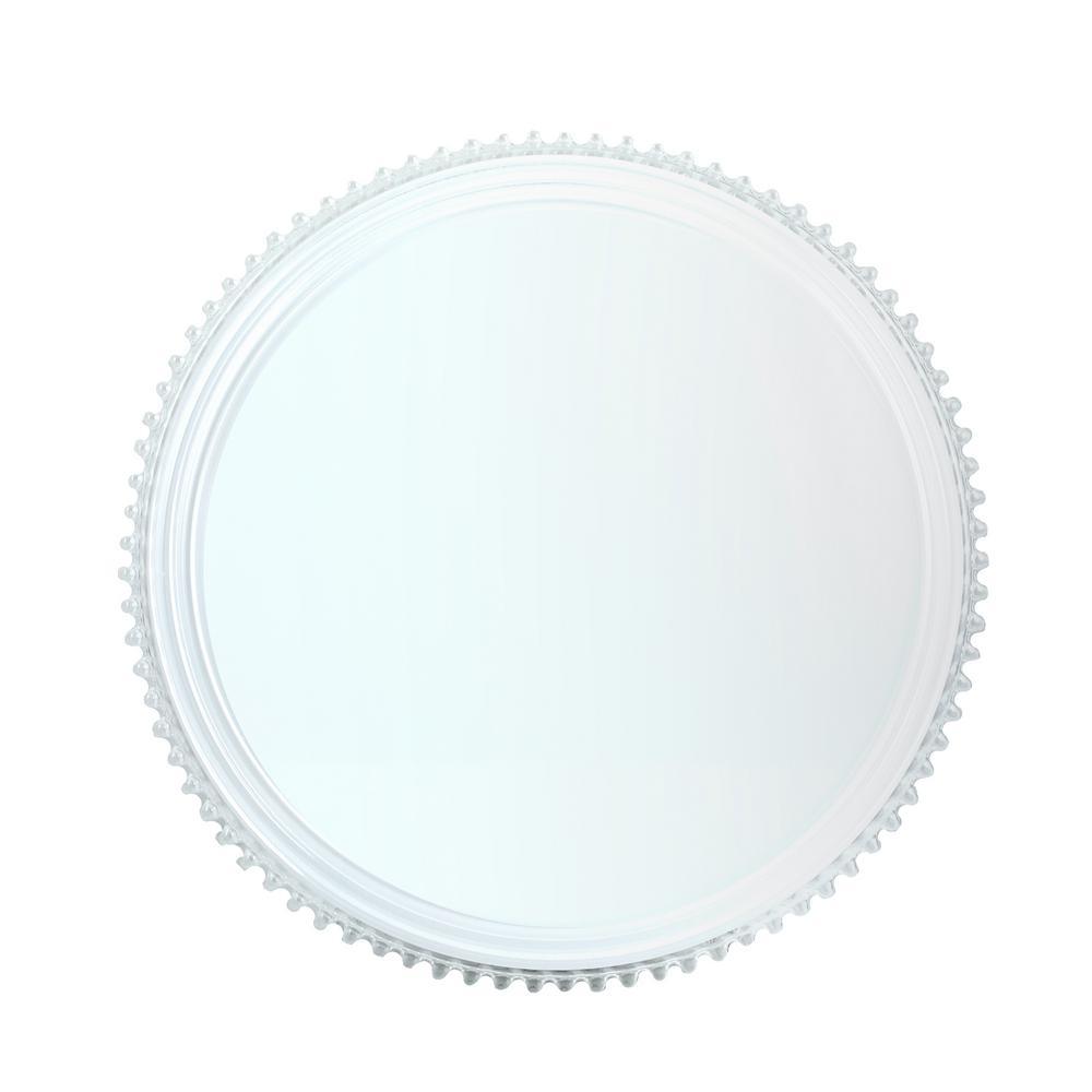 14 in. Voice Controlled Colors White Smart LED Flush Mount - Super Arbor